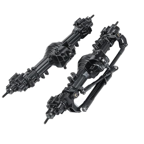 MKIUYVD RC-Achsen-Komplettset Für Axial Für SCX10 II 90028 1:10 RC Crawler Auto Upgrade Teile RC Auto Vorne Hinten Gerade Achse RC Auto Modifiziertes Zubehör(Front Axle and Rear Axle) von MKIUYVD