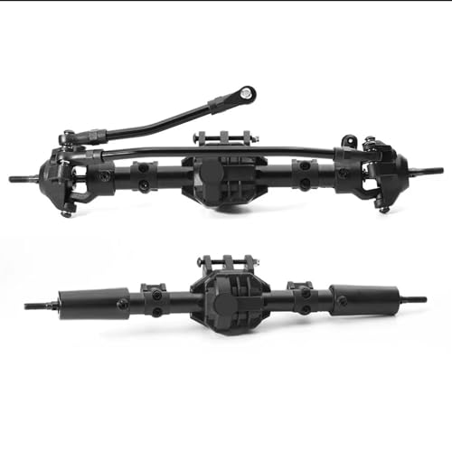 MKIUYVD RC-Achsen-Komplettset Für Axial Für SCX10 II 90046 1/10 RC Crawler Auto Upgrade Teile Metall Vordere Hinterachse Geändert von MKIUYVD