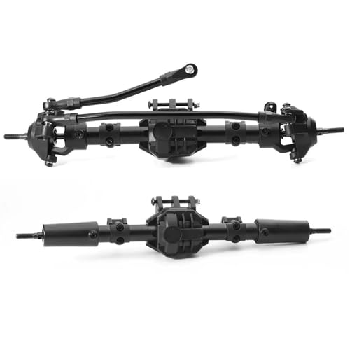 MKIUYVD RC-Achsen-Komplettset Für Axial Für SCX10 II 90046 1/10 RC Crawler Auto Upgrade Teile Vorne Und Hinten Gerade Achse Modifikation von MKIUYVD