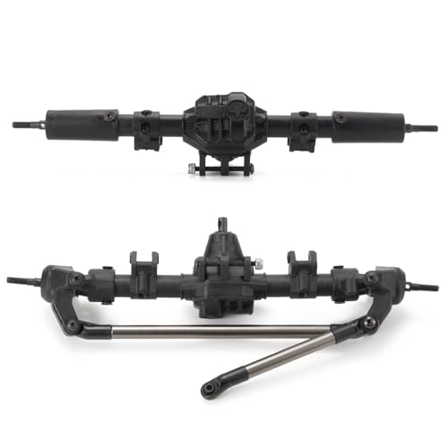 MKIUYVD RC-Achsen-Komplettset Für Axial Für SCX10 II 90046 90047 90027 90028 1/10 RC Crawler Auto Upgrade Teile Vordere Hinterachse Zubehör(1 Set) von MKIUYVD