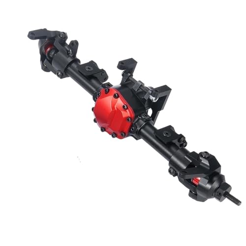 MKIUYVD RC-Achsen-Komplettset Für Axial Für SCX10 II 90046 90047 90027 90028 1/10 RC Rock Crawler Autozubehör CNC-Metalllegierung Vorne/hinten Portalachse(Front Axle) von MKIUYVD