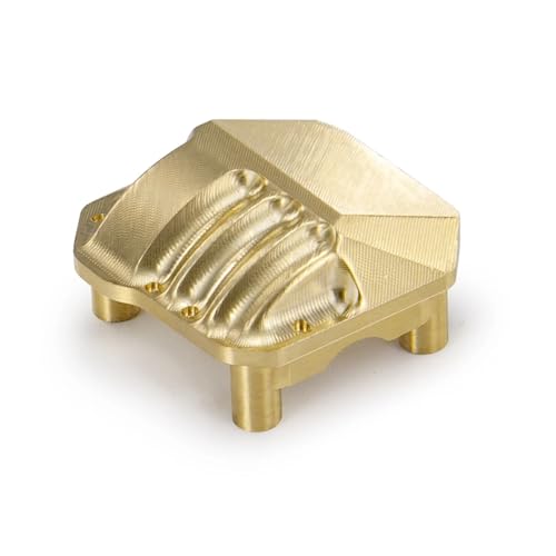 MKIUYVD RC-Achsen-Komplettset Für Axial Für SCX10 II 90046 90047 90059 90060 1/10 RC Auto Messing Achse Shell Vorne Hinterachse Upgrade Teile Zubehör(1pcs) von MKIUYVD