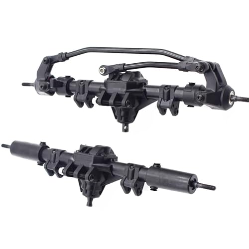 MKIUYVD RC-Achsen-Komplettset Für Axial Für SCX10 II 90046 90047 RC Auto Vorne Hinten Gerade Achse Für 1:10 Crawler Upgrade-Zubehör Upgrade-Teile(1 Set) von MKIUYVD