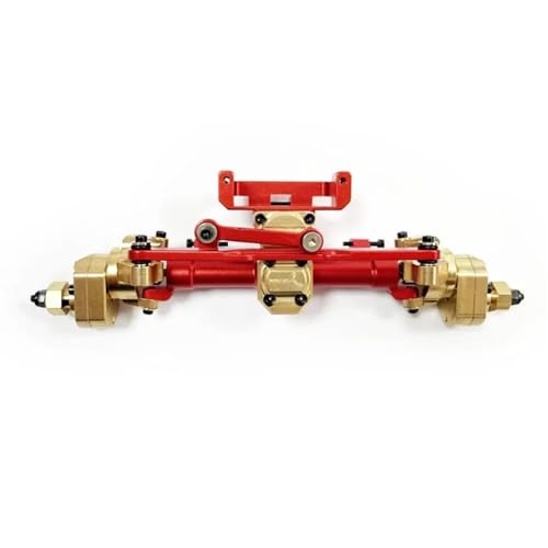 MKIUYVD RC-Achsen-Komplettset Für Axial Für SCX24 1/24 RC-Autoteil, Aluminiumlegierung, Bessere Stabilität, Vorderachse, RC-Upgrade-Teil, Rc-Vorderachse Aus Aluminiumlegierung von MKIUYVD