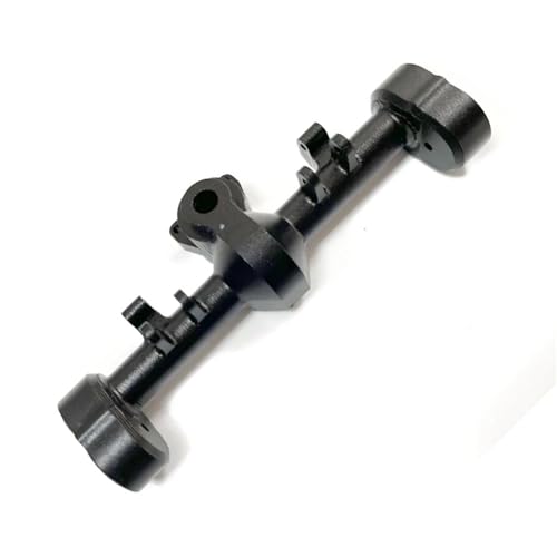 MKIUYVD RC-Achsen-Komplettset Für Axial Für SCX24 1/24 RC-Autoteil, Aluminiumlegierung, Vorder- Und Hinterachsgehäuse, RC-Auto, Modifiziertes Upgrade-Zubehör, RC-Autoteile(Black,Rear Axle Housing) von MKIUYVD