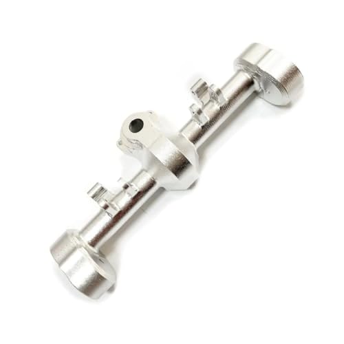 MKIUYVD RC-Achsen-Komplettset Für Axial Für SCX24 1/24 RC-Autoteil, Aluminiumlegierung, Vorder- Und Hinterachsgehäuse, RC-Auto, Modifiziertes Upgrade-Zubehör, RC-Autoteile(Silver,Rear Axle Housing) MKIUYVD RC-Achsen-Komplettset Für Axial Für SCX24 1/24 RC-Autoteil, Aluminiumlegierung, Vorder- Und Hinterachsgehäuse, RC-Auto, Modifiziertes Upgrade-Zubehör, RC-Autoteile(Silver,Rear Axle Housing) von MKIUYVD