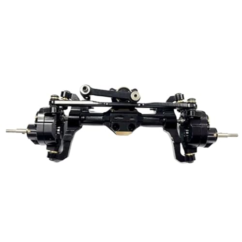 MKIUYVD RC-Achsen-Komplettset Für Axial Für SCX24 1/24 RC-Autoteil RC-Autozubehör Metall-Vorderachse RC-Upgrade-Teil Bessere Stabilität Rc-Vorderachse von MKIUYVD