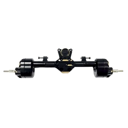 MKIUYVD RC-Achsen-Komplettset Für Axial Für SCX24 1/24 Rc Auto Metall Hinterachse RC Auto Upgrade Teil RC Auto Upgrade Zubehör RC Auto Ersatzteile(Black) von MKIUYVD