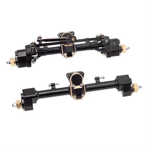 MKIUYVD RC-Achsen-Komplettset Für Axial Für SCX24 Für Gladiator Für JLU Für Metall-Vorder- Und Hinterachsen-Set Für 1/24 RC Crawler Car von MKIUYVD