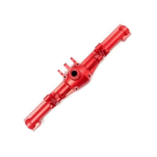 MKIUYVD RC-Achsen-Komplettset Für Axial Für SCX6 1/6 RC-Autoteil, Aluminiumlegierung, Hinteres Portal-Achsengehäuse, RC-Car-Upgrade, Modifiziertes Zubehör(Red) von MKIUYVD