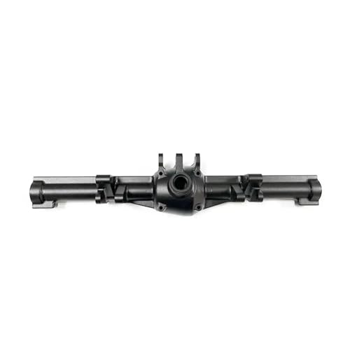 MKIUYVD RC-Achsen-Komplettset Für Axial Für SCX6 1/6 RC Autoteil RC Auto Aluminiumlegierung Upgrade Hinterachsgehäuse Rc Hinterachsgehäuse Upgrade Zubehör(Black) von MKIUYVD
