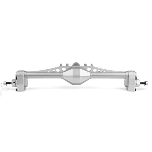 MKIUYVD RC-Achsen-Komplettset Für Axial Für Scx10iii Für Capra Für UTB Für Currie F9 Aluminiumlegierung Vorne Hinterachse Für 1/10 RC Crawler Auto Upgrade-Teile(Silver,Rear Axle) von MKIUYVD