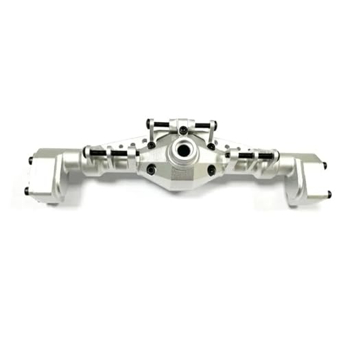 MKIUYVD RC-Achsen-Komplettset Für Axial Für UTB18 1/18 RC Autoteil Autozubehör Ersatzteile Aluminiumlegierung CNC Vorderachsgehäuse(Silver) von MKIUYVD