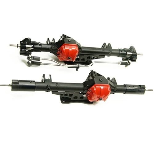 MKIUYVD RC-Achsen-Komplettset Für Axial Für Wraith Für Ghost RR10 90048 Upgrade Metall Vorderachse Und Hinterachse, Modifiziertes Und Verbessertes Zubehör von MKIUYVD