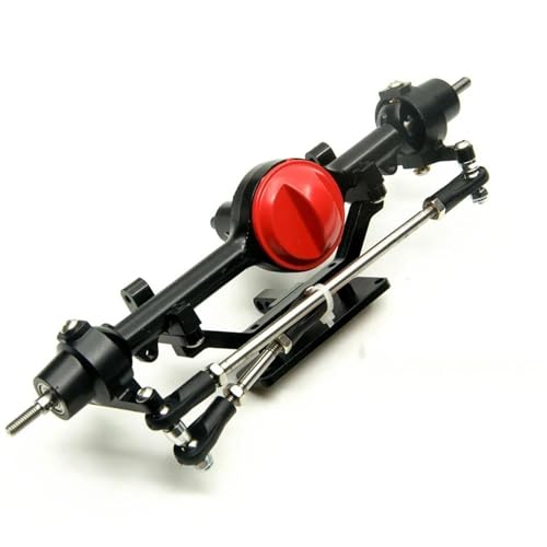 MKIUYVD RC-Achsen-Komplettset Für Axial SCX10 D90 D110 1/10 RC Crawler Car Upgrade Teile Zubehör Komplette Vorder- Und Hinterachsen Aus Aluminiumlegierung(Front Axle) von MKIUYVD