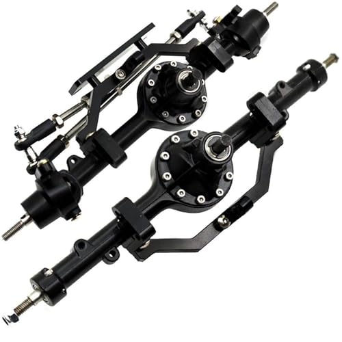 MKIUYVD RC-Achsen-Komplettset Für D90 1/10 RC Crawler Car Truck Upgrade-Teilen Legierung Vorder- Und Hinterachse rc Cars Vorder-Hinterachse Set Upgrade-Teile(1Set) von MKIUYVD