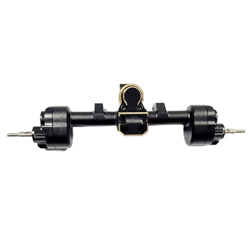 MKIUYVD RC-Achsen-Komplettset Für ECX Für Barrage 1/24 RC-Autoteil, RC-Autozubehör, Ersatzteile, RC-Upgrade-Teil, CNC-Hinterachse Aus Aluminiumlegierung(Black) von MKIUYVD