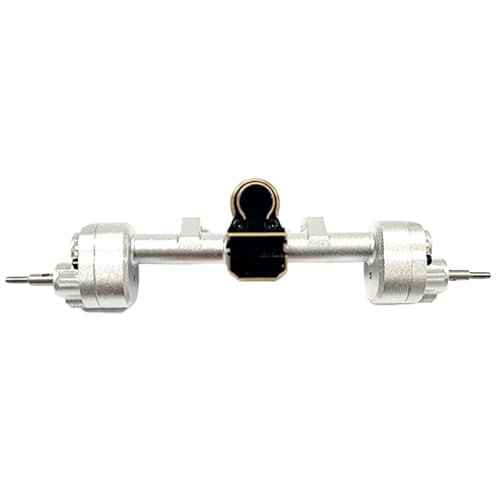 MKIUYVD RC-Achsen-Komplettset Für ECX Für Barrage 1/24 RC-Autoteil, RC-Autozubehör, Ersatzteile, RC-Upgrade-Teil, CNC-Hinterachse Aus Aluminiumlegierung(Silver) von MKIUYVD