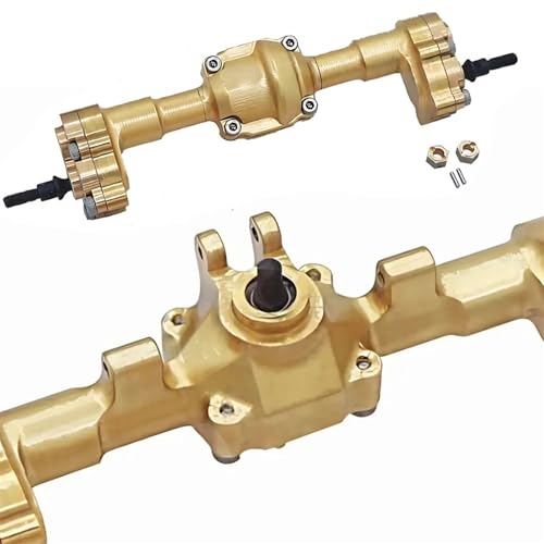 MKIUYVD RC-Achsen-Komplettset Für FMS Für FCX18 FCX24 1/24 RC-Autoteil, Metall-Hinterachse, RC-Autozubehör, Ersatzteile, RC-Upgrade-Teil, RC-Hop-Ups von MKIUYVD