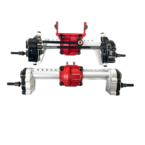 MKIUYVD RC-Achsen-Komplettset Für FMS Für FCX24 1/24 RC-Autoteil. Upgrade Aus Aluminiumlegierung Verbessert Die Hinterachse. Upgrade Verbessert Die Rc-Hinterachse. Rc-Hinterachse(Silver) von MKIUYVD