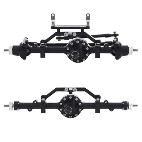 MKIUYVD RC-Achsen-Komplettset Für Gelande II TF2 D90 D110 Für Yota II CNC-Aluminiumlegierung Vorne Hinterachse Komplettset Für 1/10 RC Crawler(1Set) von MKIUYVD