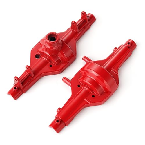 MKIUYVD RC-Achsen-Komplettset Für Gen7 1/10 RC Crawler Car Aluminiumlegierung Vorder- Und Hinterachsgehäuse rc Cars Upgrade-Teile Upgrade-Zubehör(Red) von MKIUYVD