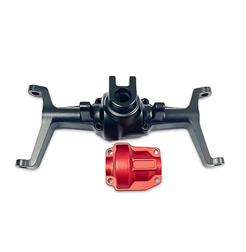 MKIUYVD RC-Achsen-Komplettset Für Hobbico Für Dromida 1/18 RC-Autoteil, RC-Autozubehör, Ersatzteile, Vorder- Und Hinterachsgehäuse Aus Aluminiumlegierung(Black,Front Axle Housing) von MKIUYVD