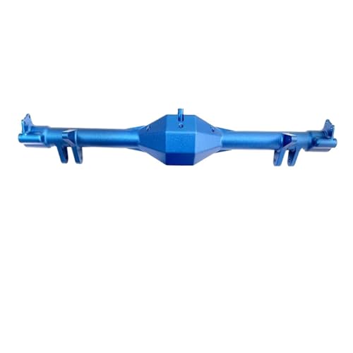 MKIUYVD RC-Achsen-Komplettset Für LOSI Für Baja Für Rey 4WD 1/10 RC Autoteil Aluminiumlegierung Upgrade Hinterachsgehäuse Rc Hinterachsgehäuse(Blue) von MKIUYVD