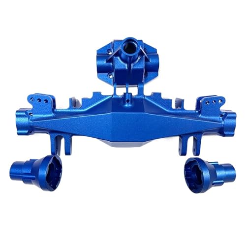 MKIUYVD RC-Achsen-Komplettset Für LOSI Für LMT 1/8 RC Autoteil Aluminiumlegierung Upgrade Hinterachsgehäuse RC Upgrade Teil Rc Hinterachsgehäuse(Blue) von MKIUYVD