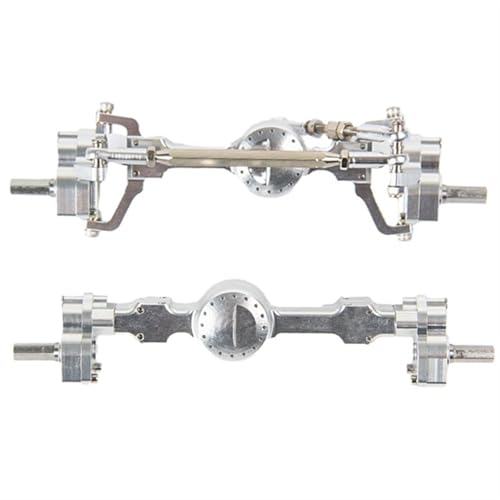 MKIUYVD RC-Achsen-Komplettset Für MN D90 Für MN-90 MN98 MN99S MN45 1/12 RC Auto Upgrade Teile CNC Metall Vorder- Und Hinterportalachse Autozubehör von MKIUYVD