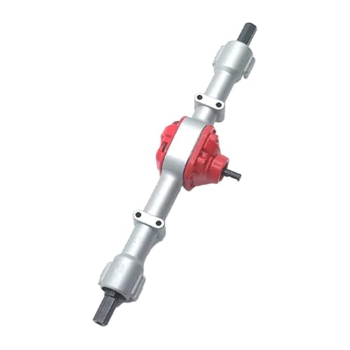 MKIUYVD RC-Achsen-Komplettset Für MN Für D90 D91 D96 1/12 RC Auto Upgrade Teile Metall Getriebe Vorne Hinten Brücke Achse Set Modifikation(Rear Axle) von MKIUYVD