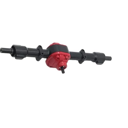 MKIUYVD RC-Achsen-Komplettset Für MN Für D90 Off-Road RC Upgrade Teil RC Auto Zubehör 1/12 RC Auto Teil CNC Rc Vorderachse Hinterachse Teile(Black,Rear Axle) von MKIUYVD