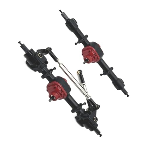 MKIUYVD RC-Achsen-Komplettset Für MN Für MN82 LC79 MN78 D90 D91 D96 99S 1/12 RC Auto Teil Zubehör Aluminium Legierung Schutz Vordere Hinterachse(A) von MKIUYVD