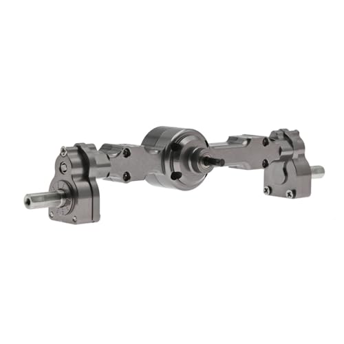 MKIUYVD RC-Achsen-Komplettset Für MN Für MN99S MN98 D90 D91 D99 D99S MN90 1/12 RC Auto Upgrade Teile Metall Hintere Portal Achse Modifizierte(Gray) von MKIUYVD