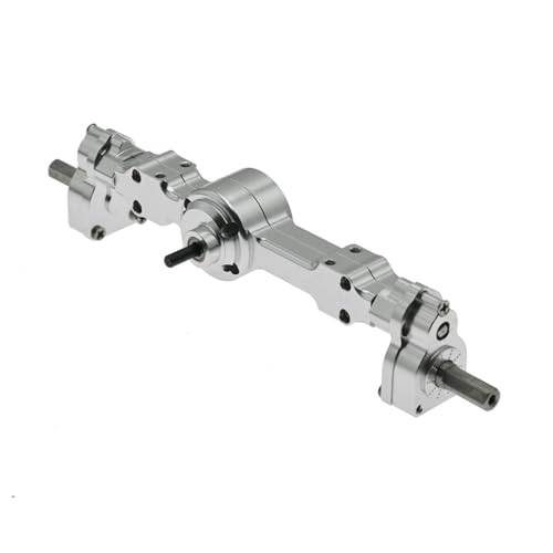 MKIUYVD RC-Achsen-Komplettset Für MN Für MN99S MN98 D90 D91 D99 D99S MN90 1/12 RC Auto Upgrade Teile Metall Hintere Portal Achse Modifizierte(Silver) von MKIUYVD