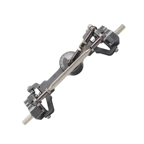 MKIUYVD RC-Achsen-Komplettset Für MN99S D91 MN98 MN45 CNC-Metall-Frontportal-Achsensatz 1/12 rc Cars Modifizierte Teile Upgrade-Teile-Zubehör(Gray) von MKIUYVD