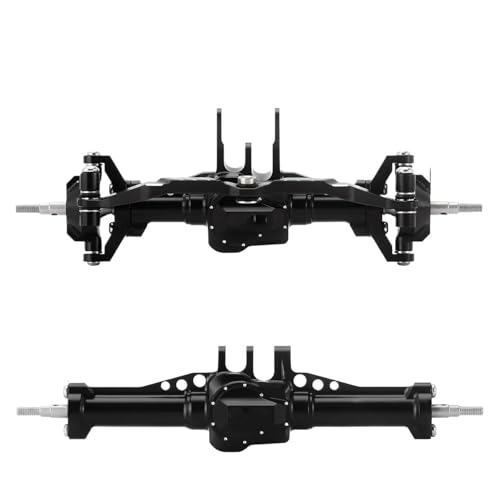 MKIUYVD RC-Achsen-Komplettset Für TRX4M CNC-Aluminium Und Stahl RC-Car-Vorder-Hinterachsen 1/18 RC-Crawler-Upgrade-Teile-Zubehör RC-Car-Upgrade-Zubehör(1Set) von MKIUYVD