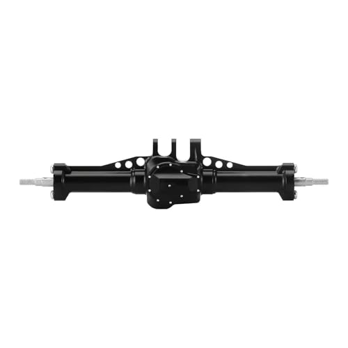 MKIUYVD RC-Achsen-Komplettset Für TRX4M CNC-Aluminium Und Stahl RC-Car-Vorder-Hinterachsen 1/18 RC-Crawler-Upgrade-Teile-Zubehör RC-Car-Upgrade-Zubehör(Rear Axle) von MKIUYVD
