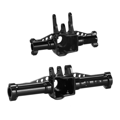 MKIUYVD RC-Achsen-Komplettset Für TRX4M Upgrade CNC Aluminium RC Vorne Hinten Vorne Hinterachsgehäuse 1/18 RC Crawler RC Auto Upgrade Teile Zubehör(1Set) von MKIUYVD