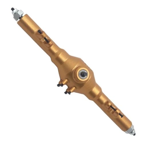 MKIUYVD RC-Achsen-Komplettset Für WLtoys Für 12428 12423 12427 12428-A 12428-B 12428-C Für Feiyue 1/12 RC Autoteile Metall Hinterachse Upgrade-Zubehör(Yellow) von MKIUYVD