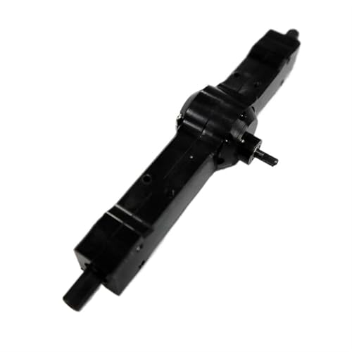 MKIUYVD RC-Achsen-Komplettset Für WPL Für D12 1/10 RC Auto Upgrade Zubehör Metall Hinterachsbrücke Ersatzteile RC Auto Modifikation Teile(Black) von MKIUYVD