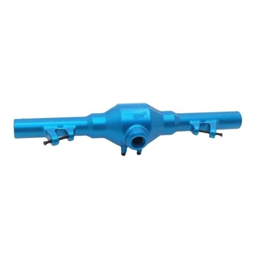 MKIUYVD RC-Achsen-Komplettset Für Wltoys Für 12428 1/12 RC Crawler Auto Aluminium Legierung Upgrade Hinterachse Gehäuse Teile Zubehör(Blue) von MKIUYVD