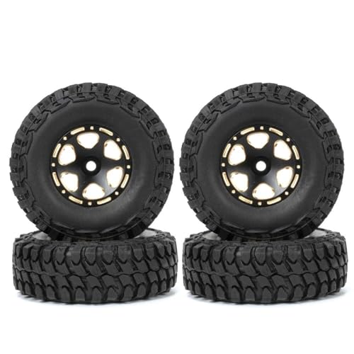 MKIUYVD RC Reifen Für Axial SCX24 AXI00001 Für Deadbolt Für Gladiator. 4-teiliges 1,0-Zoll-Metall-Beadlock-Radnaben-Felgen-Reifen-Set Für 1/24 RC Crawler Car MKIUYVD RC Reifen Für Axial SCX24 AXI00001 Für Deadbolt Für Gladiator. 4-teiliges 1,0-Zoll-Metall-Beadlock-Radnaben-Felgen-Reifen-Set Für 1/24 RC Crawler Car von MKIUYVD