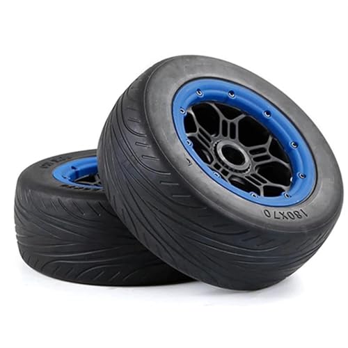 MKIUYVD RC Reifen Für Hpi Für Km Für Baja 5S Für SLT V5 Für LOSI 5IVE T 180X70mm Rechts Und Links Auf Der Straße Reifen Für 1/5 Rc Autoteile Zubehör von MKIUYVD