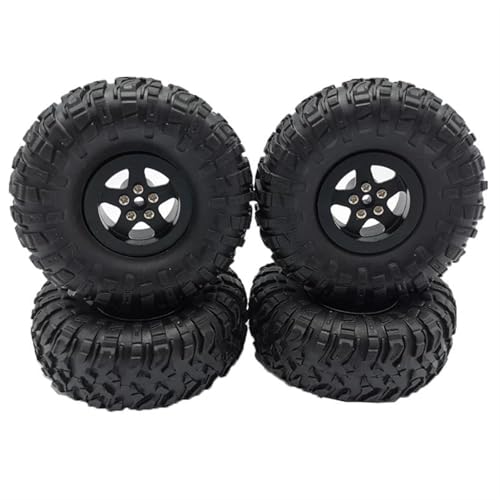 MKIUYVD RC Reifen Für MN D90 Für MN99S Für WPL C14 C24 B14 B24 B36 Metallfelge Mit Gummireifen Reifen RC Auto Upgrade Teile Zubehör von MKIUYVD