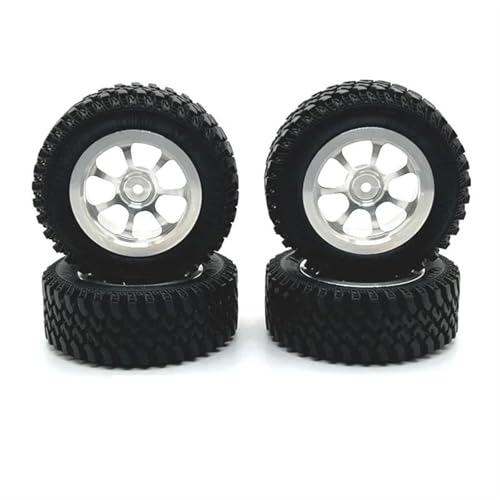 MKIUYVD RC Reifen Für MN Modell 1/12 MN128 MN86 G500 RC Reifen Gummi Kunststoff RC Auto Upgrade Teile RC Reifen Ersatzteile Zubehör(White) von MKIUYVD