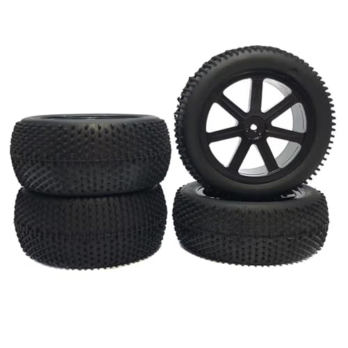 MKIUYVD RC Reifen Für Remo Für Hobby Für Smax 1621 1625 1631 1635 1651 1655 1/16 RC-Auto-Tuning-Teile 4-TLG. 87 Mm Große Reifen Reifenrad von MKIUYVD