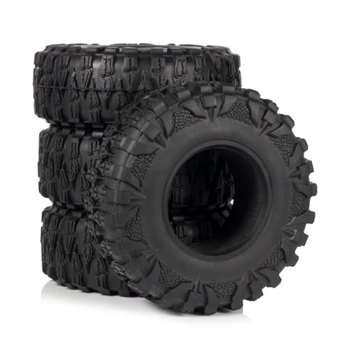 MKIUYVD RC Reifen Für TRX4 Für SCX10 Für Capra Für Wraith RR10 4PCS 2,2" Crawler Reifen Mud Grappler Gummireifen 120 * 45mm Für 1/10 rc Cars Trucks von MKIUYVD