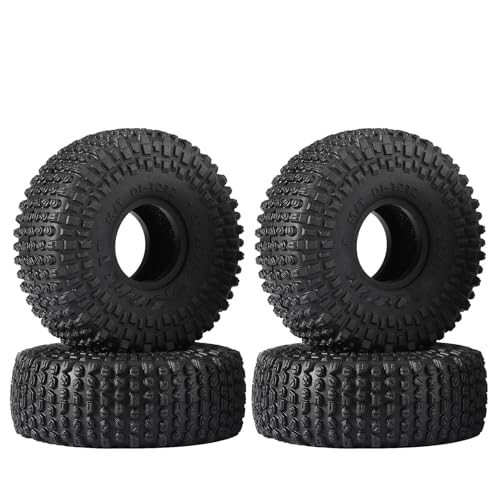 MKIUYVD RC Reifen Für TRX4M Für Axial SCX24 Für FMS FCX24 1/18 1/24 RC Crawler RC-Auto, Superweiche, Klebrige 1.0-Radreifen, Schlammbolzenreifen, 68 X 25 Mm MKIUYVD RC Reifen Für TRX4M Für Axial SCX24 Für FMS FCX24 1/18 1/24 RC Crawler RC-Auto, Superweiche, Klebrige 1.0-Radreifen, Schlammbolzenreifen, 68 X 25 Mm von MKIUYVD