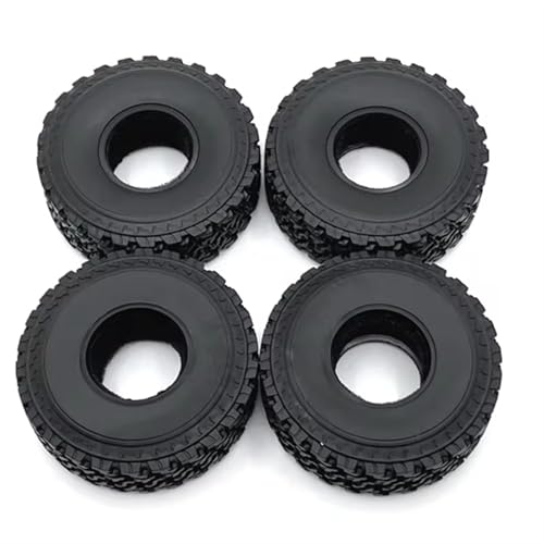 MKIUYVD RC Reifen Für WPL Für Feiyu 1/16 RC-Auto, RC-Auto-Upgrade-Teile, RC-Auto-Zubehör, 4-teiliges Upgrade-RC-Auto, Modifizierter Weicher Reifen von MKIUYVD